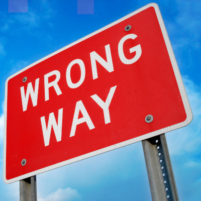 Going The Wrong Way About It
