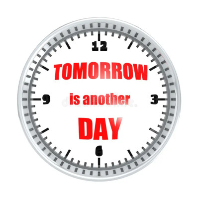 Tomorrow Is Another Day - clock